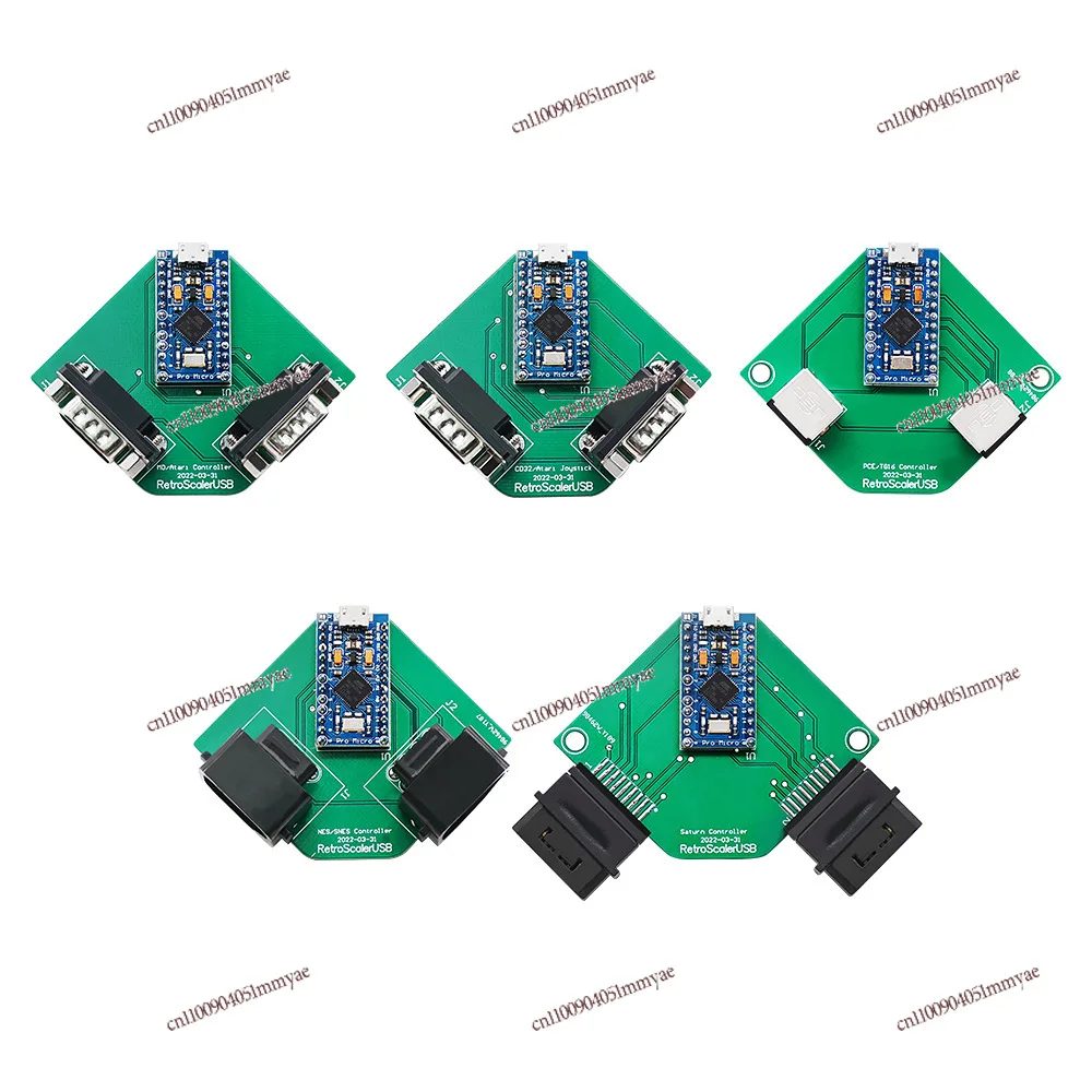 Genesis/MD1/Atari/NES/SNES/PCE/Saturn/CD32 Handle USB Adapter