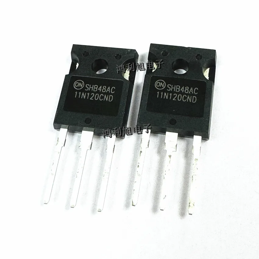 1PCS/Lot HGTG11N120CND MARKING 11N120CND Trans IGBT Chip N-CH 1200V 43A 298W 3-Pin(3+Tab) TO-247 Tube