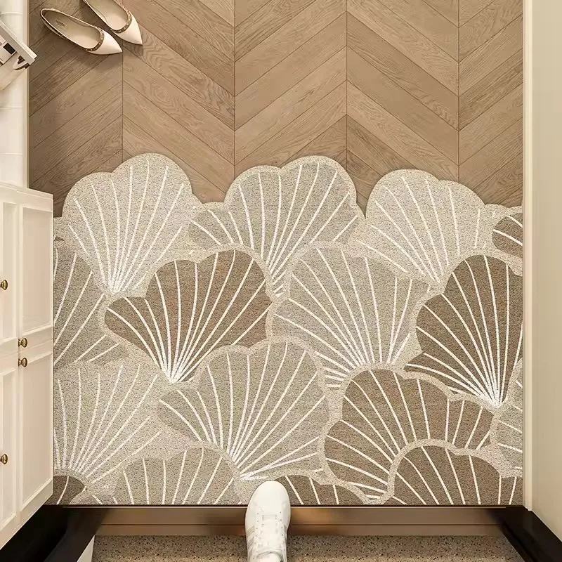 Entrance Door Mat Non-Slip Free Cutting Decorative Entrance Mats for Perfect for Laundry Kitchen Guest Room Decor Foot Rug