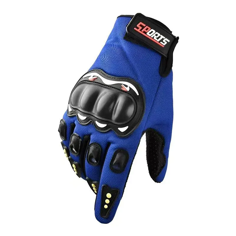 Clearance_Motorcycle Gloves Full Finger Male Protective Outdoor Rider Long Finger Sports Breathable Racing Riding Half Finger Gl