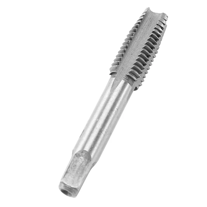 AA49 21 pezzi da M3 a M12 macchina per viti a mano in metallo kit punta da trapano conica metrica argento