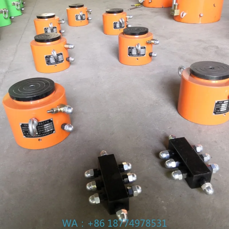 Small Lifting Jacks Flat Design Jack New Single Acting Ultra-Thin Floor Hydraulic 50t Mini Lifting Jacks