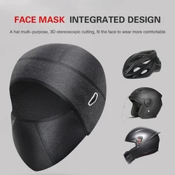 Masque facial intégral respirant pour le cyclisme, équipement de sauna, chapeau de sport, écharpe coupe-vent anti-poussière, équipement chaud et respirant, vélo