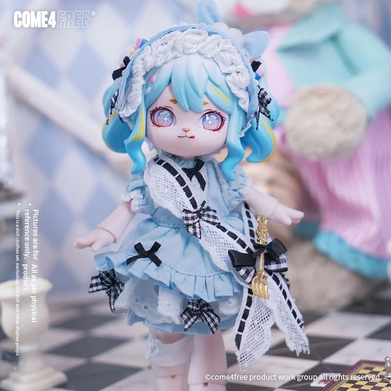COME4FREE [série Fairy Town] vêtements de poupée E005 BJD robe de poupée OB11, comprend uniquement des vêtements, ne comprend pas la poupée
