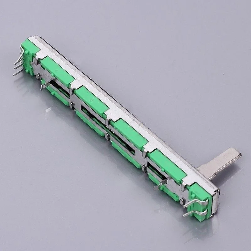 ABQR 20 個 75 ミリメートルミキサーフェーダー B10K ダブルストレートスライドポテンショメータロット