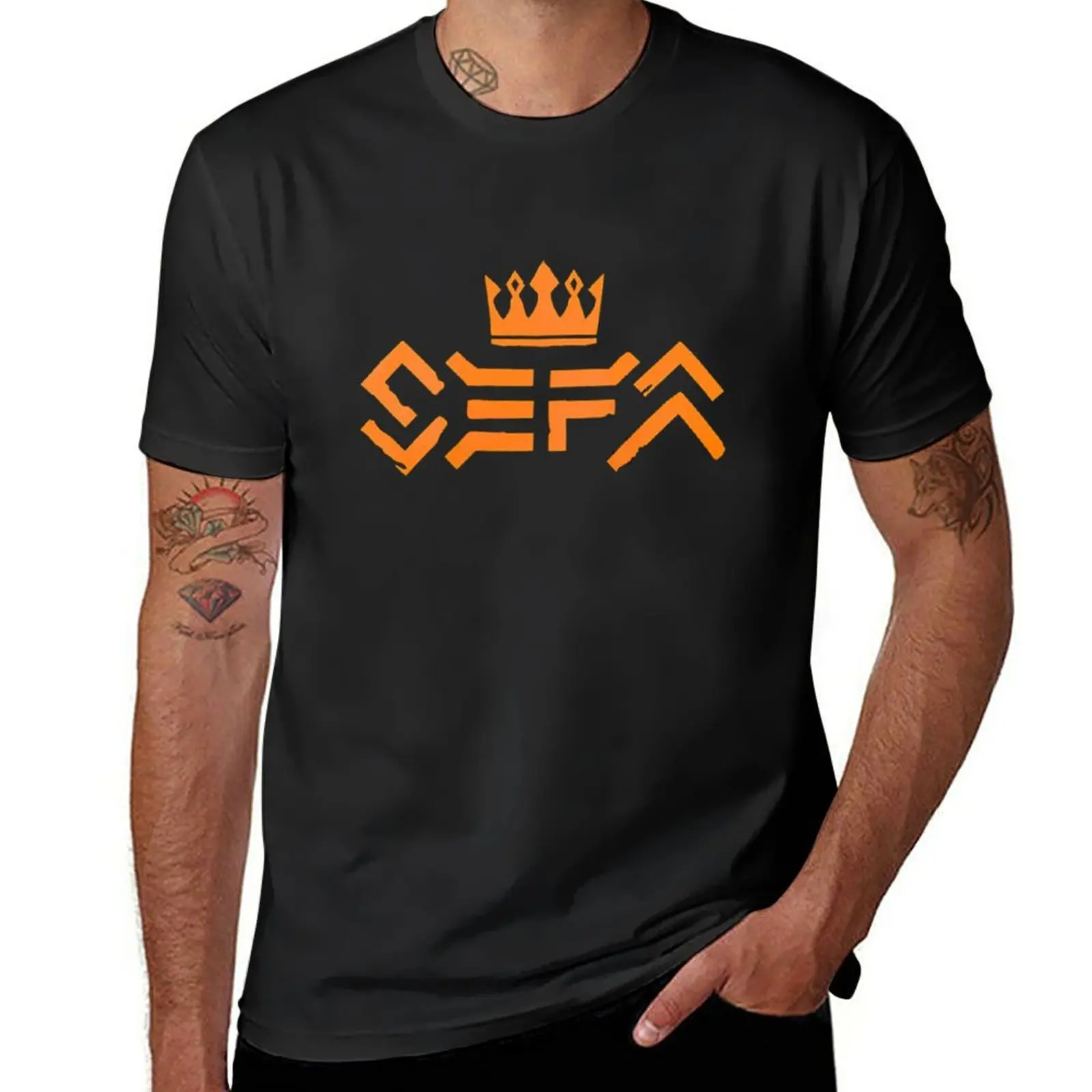 

New Sefa merch T-Shirt plain t-shirt kawaii clothes t shirt man funny t shirts for men