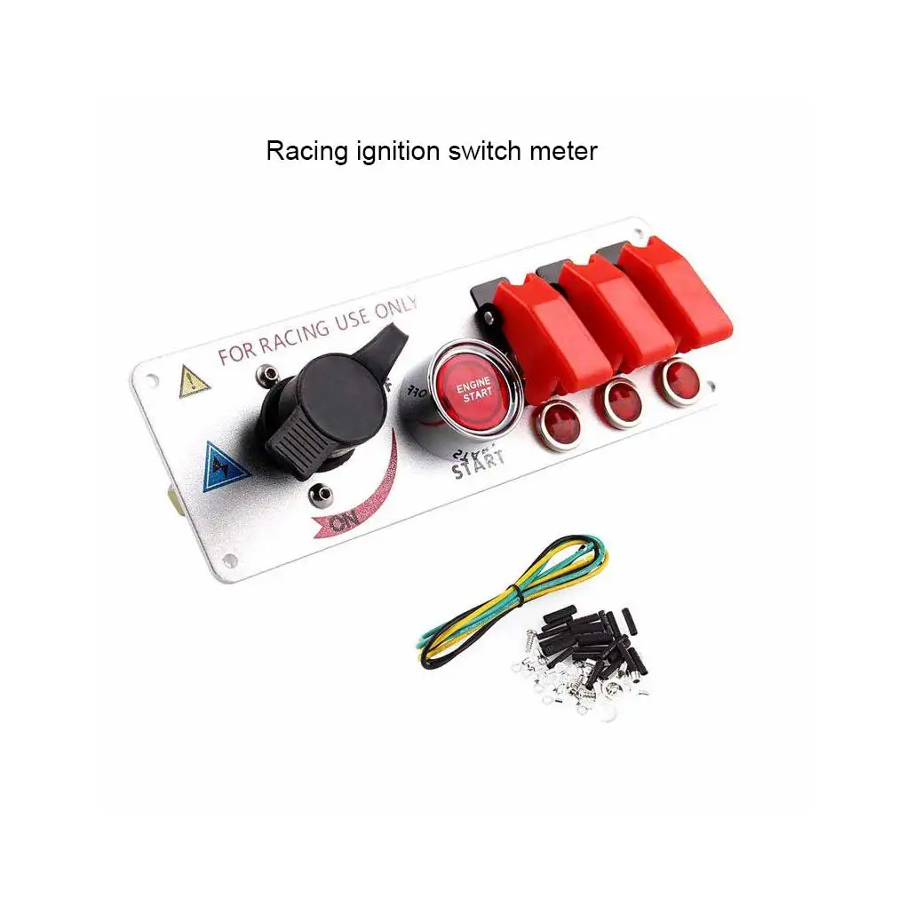 

Панель переключателей зажигания из алюминиевого сплава для гоночных автомобилей, аксессуары