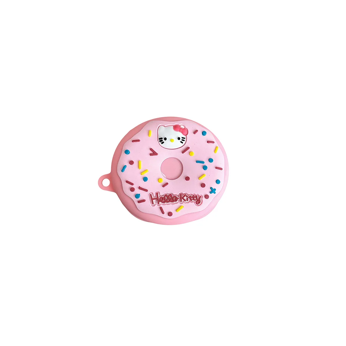 Hello Kitty Pink Doughnut For Samsung Galaxy Buds 2 Case,Protective Earphone Silicone Cover For Galaxy Buds FE/Live/2/2 Pro Case