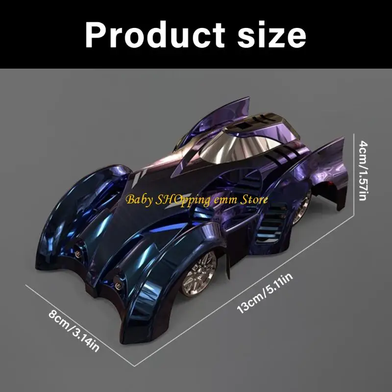 23GD Control remoto Vehículo Vehículo pared Climbing 360 Spin -Drifting Toy Model Model Vehicle con luz LED para niños