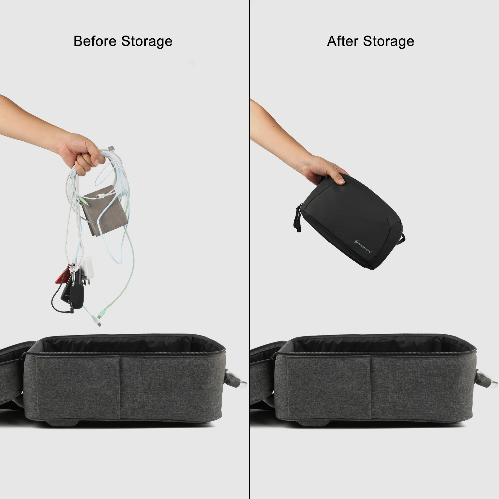 Besnfoto 防水カメラショルダーバッグ コンパクトテッ - Tech Point Accessories のレビューと価格