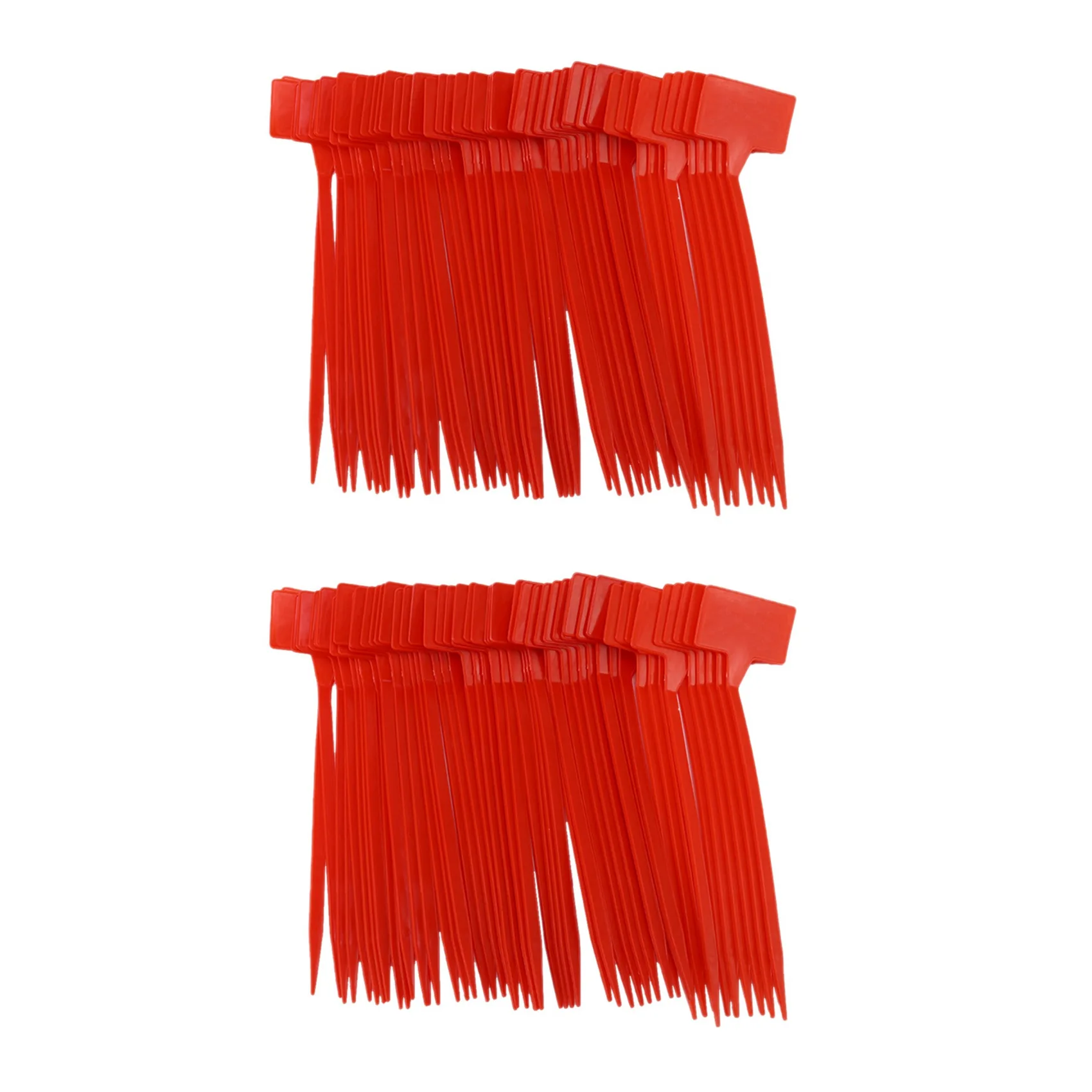 

SEWS-Gardens Planting Tools 100 Pcs Bonsai Plant Labels Garden Labels T-Type Upturned Garden Tags Markers Nursery Upturned