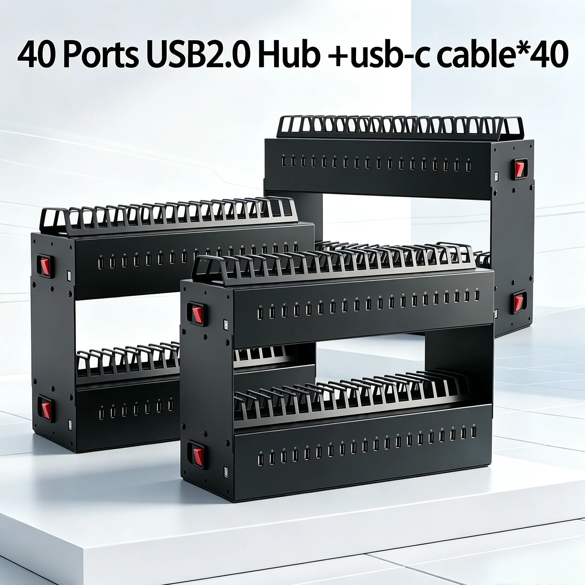 Mobile Phone Farm Box With USB 20 40 60 Port Box Mobile Farm Unified Management