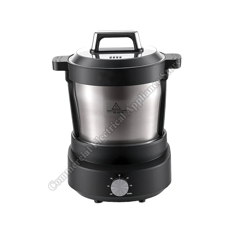 Electric Food Processor Multifunctional Household Commercial 6L Non-Stick Inner Pot Fast Cooking African Fufu Cassava Maker