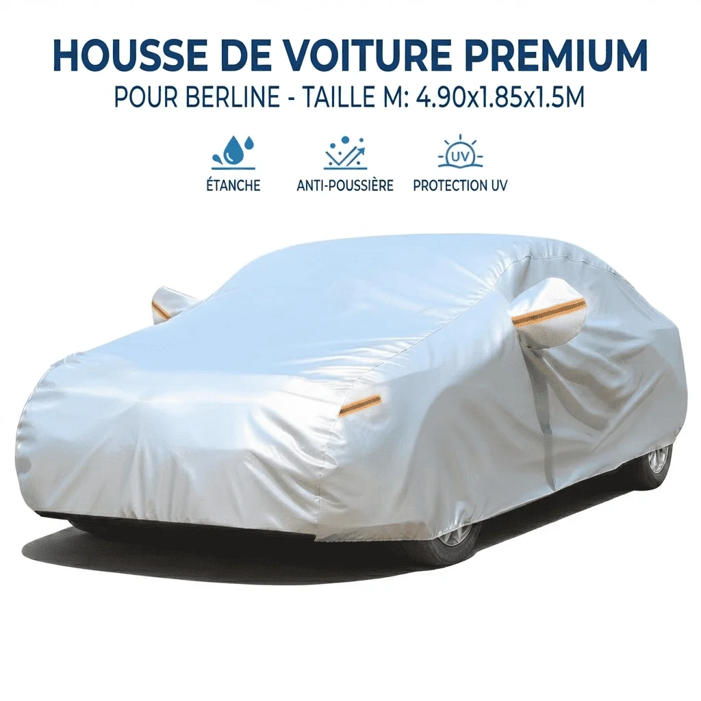 Universal Outdoor waterproof Car Cover for Sedan SUV Oxford Fabric UV Sun Rain Dust Wind Protection Kayme Car Accessories