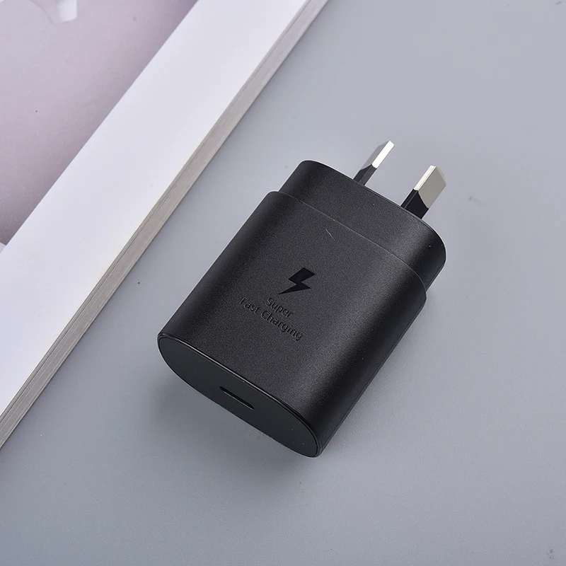 Samsung S25 S24 A56 5G Usb Type C 25W AU Plug Super Fast Charge Charger PD Wall Power Adapter For Galaxy S22 S23 Note20 Ultra - náhled 3