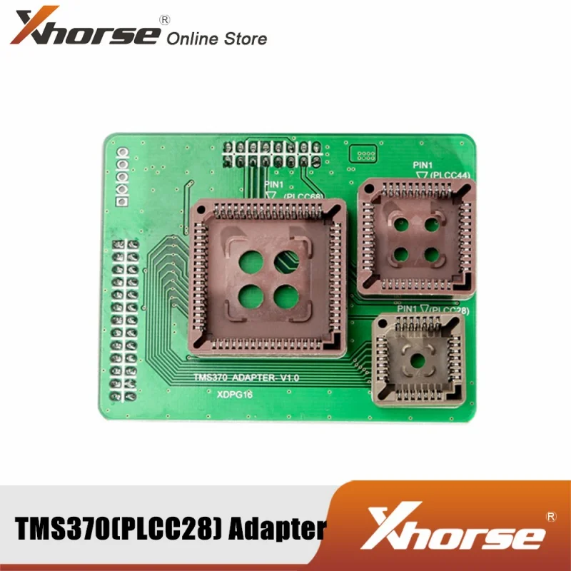 

Xhorse TMS370 (PLCC28\PLCC44\PLCC68) XDPG16EN Adapter working with VVDI PROG