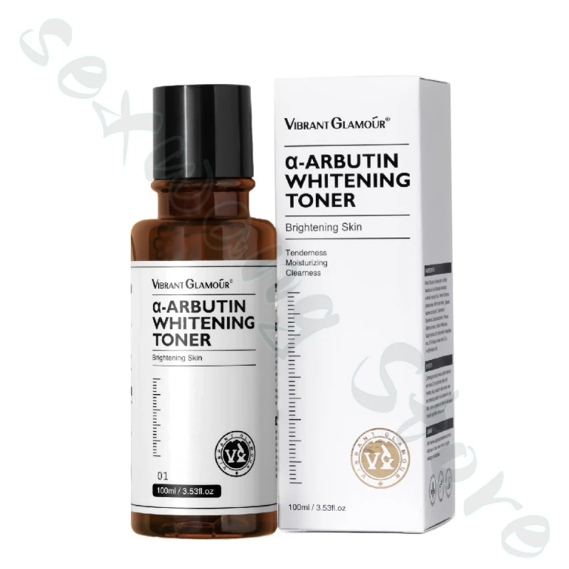 Arbutin toner 100ml lightens spots and chloasma to improve dullness and balance water oil to replenish moisture and moisturizing