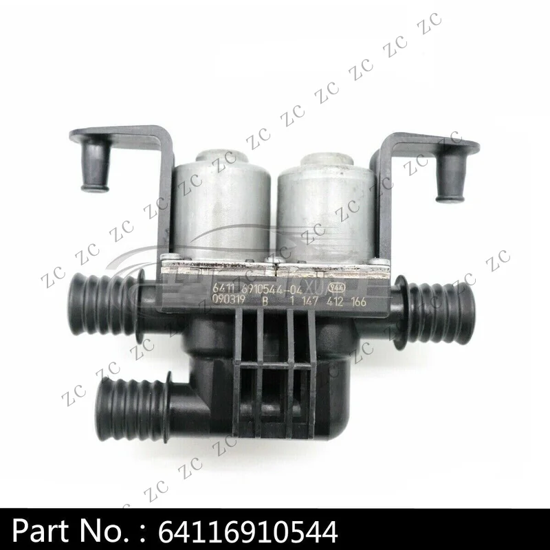 S+ New 64116910544 Heater Valve for BMW E53 E70 F15 X5 00-15 E71 F16 X6