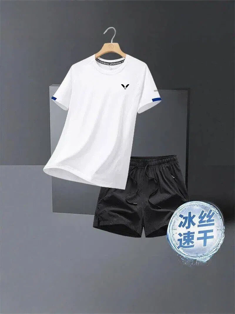 victory-aurora-badminton-uniform-ice-silk-t-shirt-moisture-wicking-quick-dry-round-neck-short-sleeve-fitness-casual-sportswear