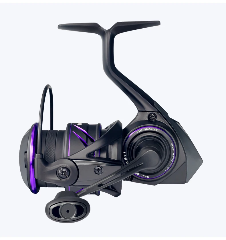 Kingdom Tegmen Pro 6,2:1 High Speed Übersetzungsverhältnis Spinning Angelrolle 9 kg Max Drag 8+1BB Ultraleichte 2500 2500 3000 Angelrolle – Detail 17