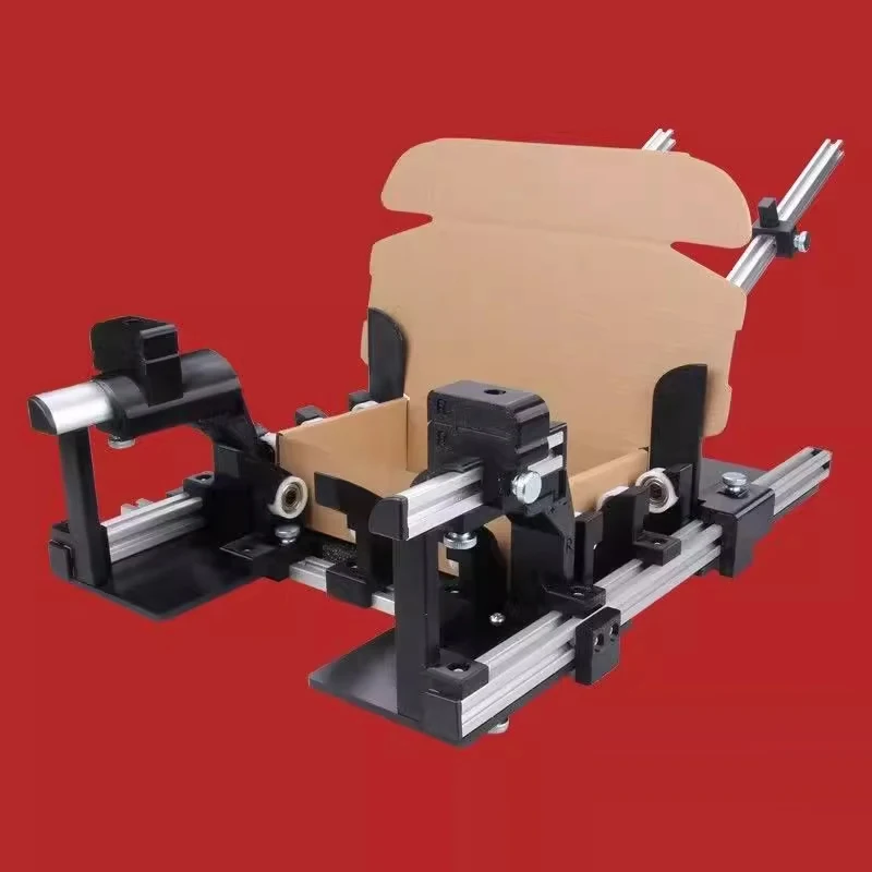 

Foldable Paper Box Folding Fixture Box Folding Assistant Tool Manual Tool Packing Machine with Adjustable Dimensions