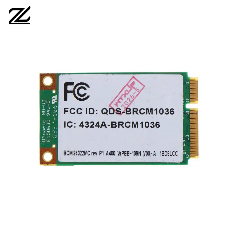 300Mbps Wireless-N WLAN Card PCI-E Interface BCM94322MC WiFi Adapter for  6930 2530 2730P Laptop Network Replacement