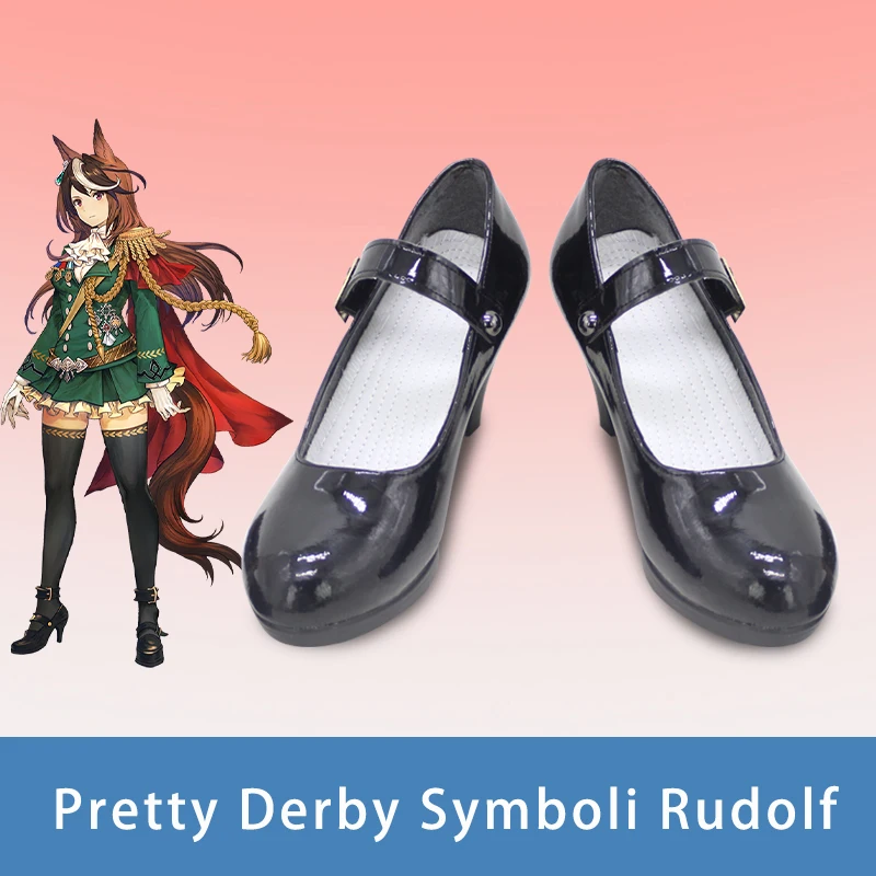 

Game Pretty Derby Symboli Rudolf Cosplay Shoes Boots Emperor Prez For Hallowmas Party Adult Women Men