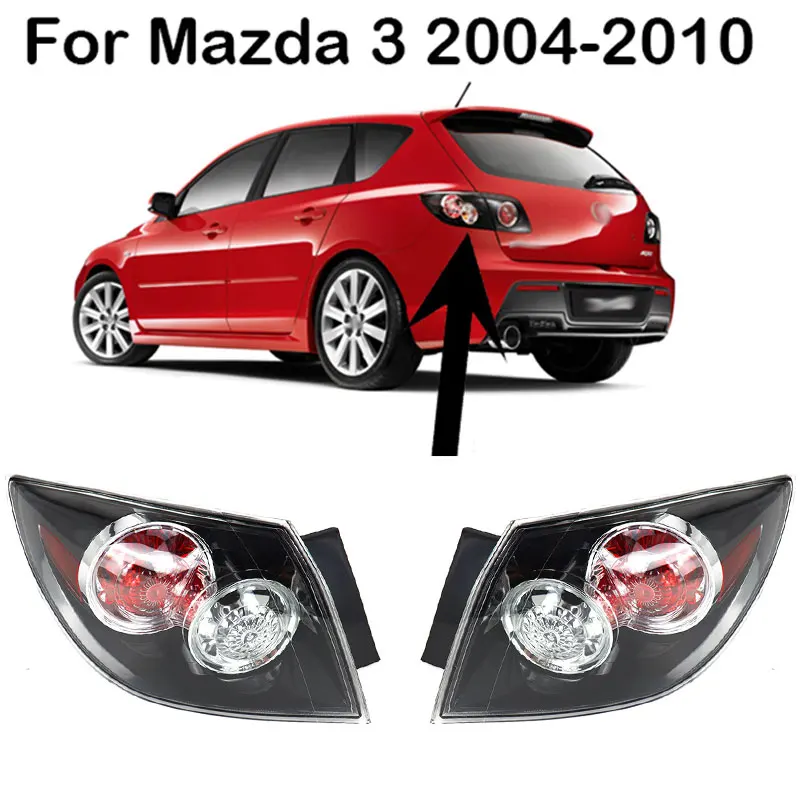 Auto Rear Tail Light Assembly For Mazda 3 2004 2005 2006 2007 2008 2009 2010 Turn Signal Tail Lights Brake Lamp Car Accessories