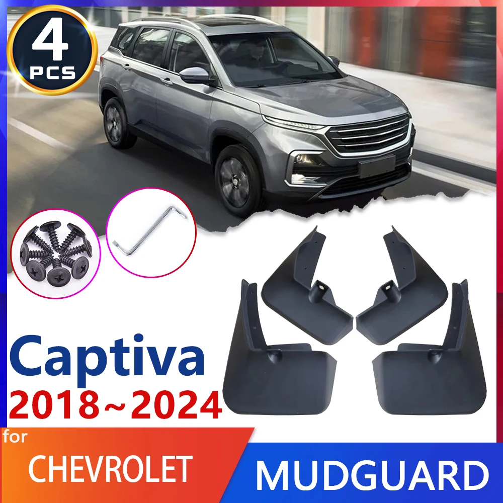 

For Chevrolet Captiva CN202S Baojun 530 Wuling Almaz MK2 2018~2024 Car Fender Mud Flap Mudguards Mudflaps Splash Guards Goods