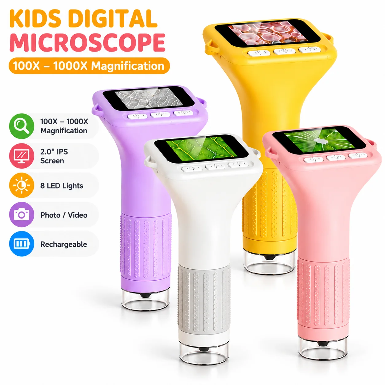 1000X Kids Microscope 2.0