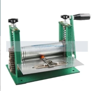 Hand-Operated Small Leather Drawing Machine Sub-Layer Extension Machine Manual Leather Stripper Glue Cylinder Machine