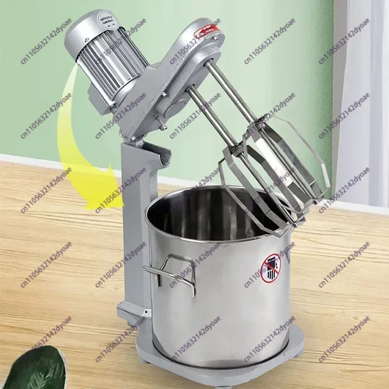 Hot Sale JD-15 Electric Food Mixer Cake Dough Bread Mixer Kitchen Stand Food Mixer Stainless Steel Bowl Cream Egg Whisk Blender