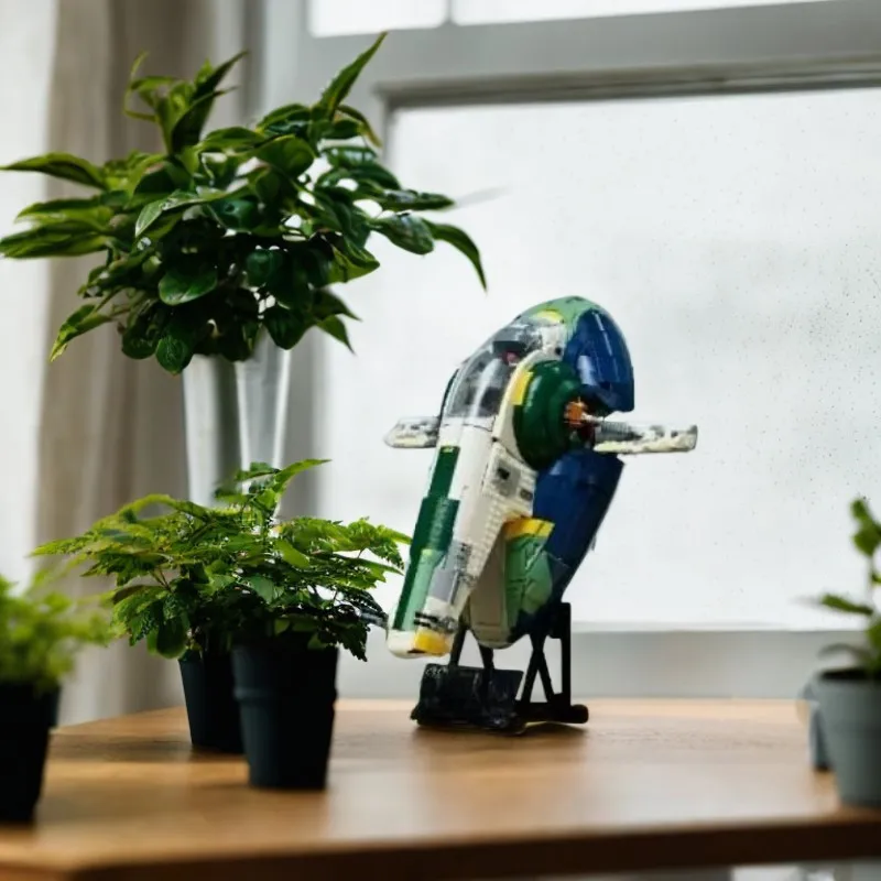 2025 جديد 75409 UCS ستار باتل جانغو فيت Firespray-Class المركبة الفضائية اللبنات الطوب 2970 قطعة لعبة أطفال هدية الكريسماس #3