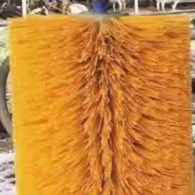 Farm Dairy Cow Brush, Touch-Sensitive, Soft-Bristle Brush for Cleaning and Massage  Livestock Farming Equipment (Customized)