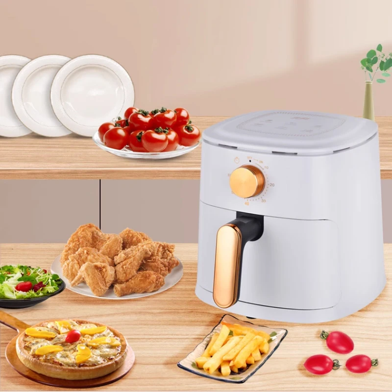 4L No Oil Mini Electric Air Fryer Household Air Fryer Oil Free Deep Fryer Multifunction Health Fryer