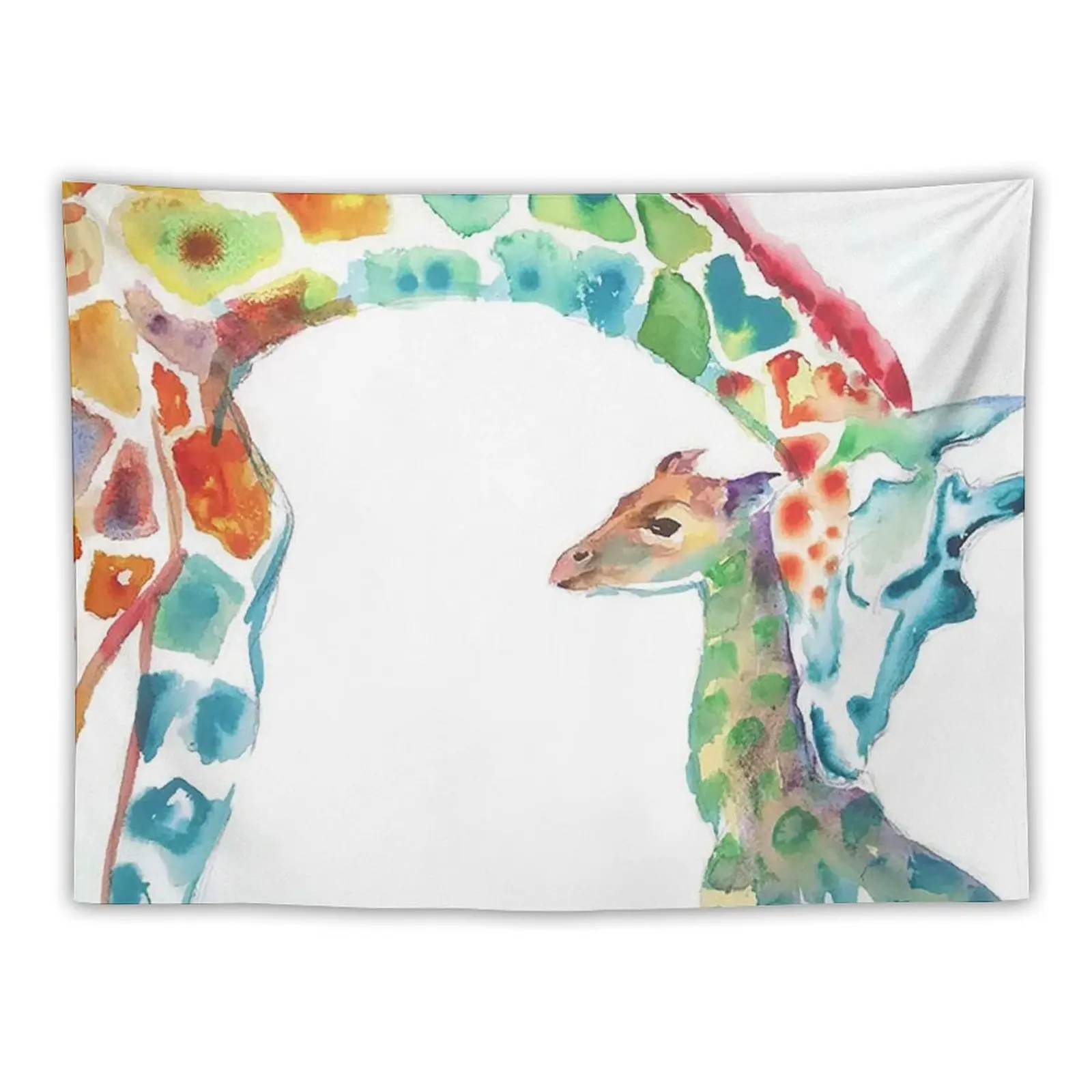 

Giraffe Mommy and Baby Tapestry Room Aesthetic Decor Cute Room Decor Wall Decorations Wallpaper Tapestry