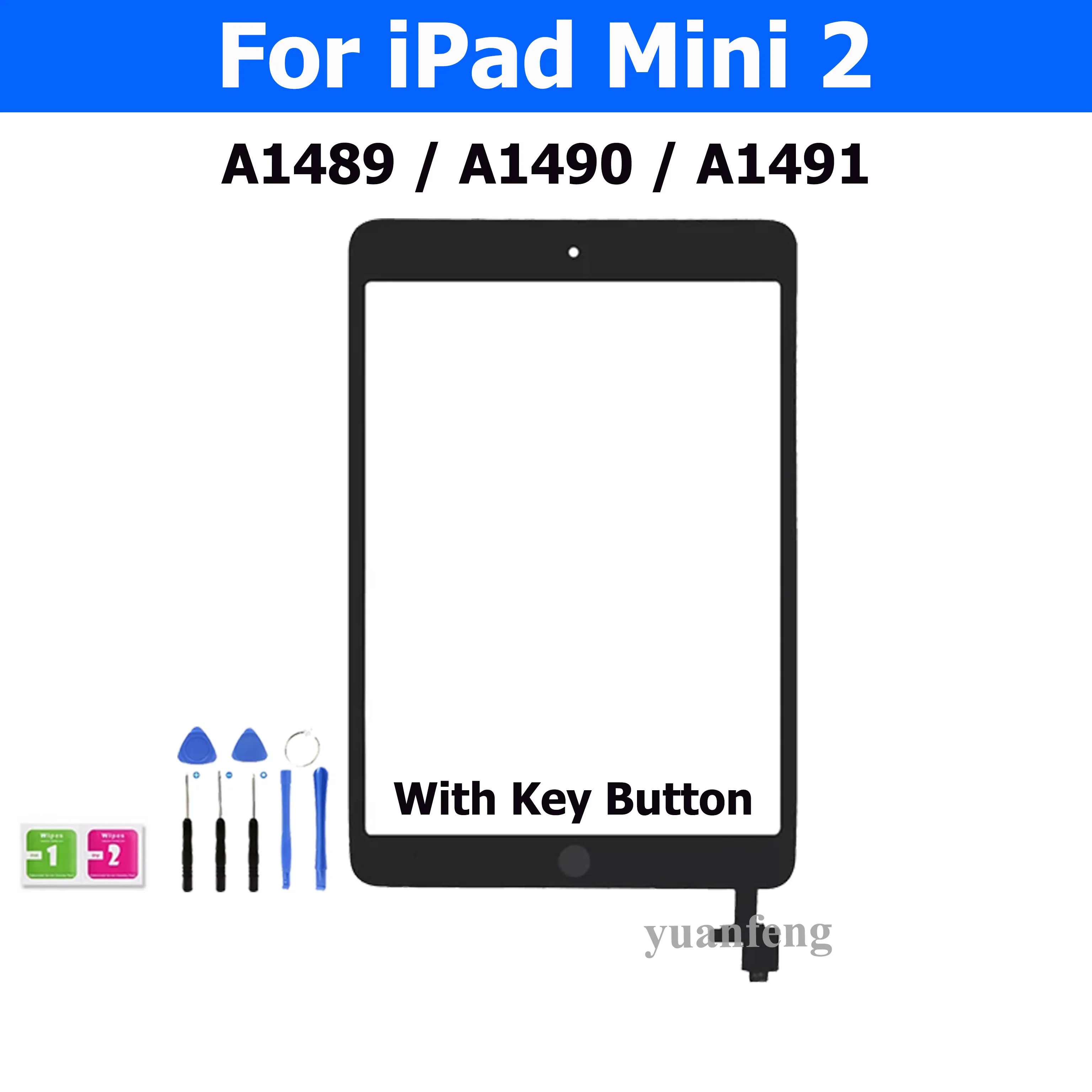 MMOBIEL Écran Tactile IPad Mini 3 Blanc 7.9" 2014 + IC Chip & Kit Outils Complet