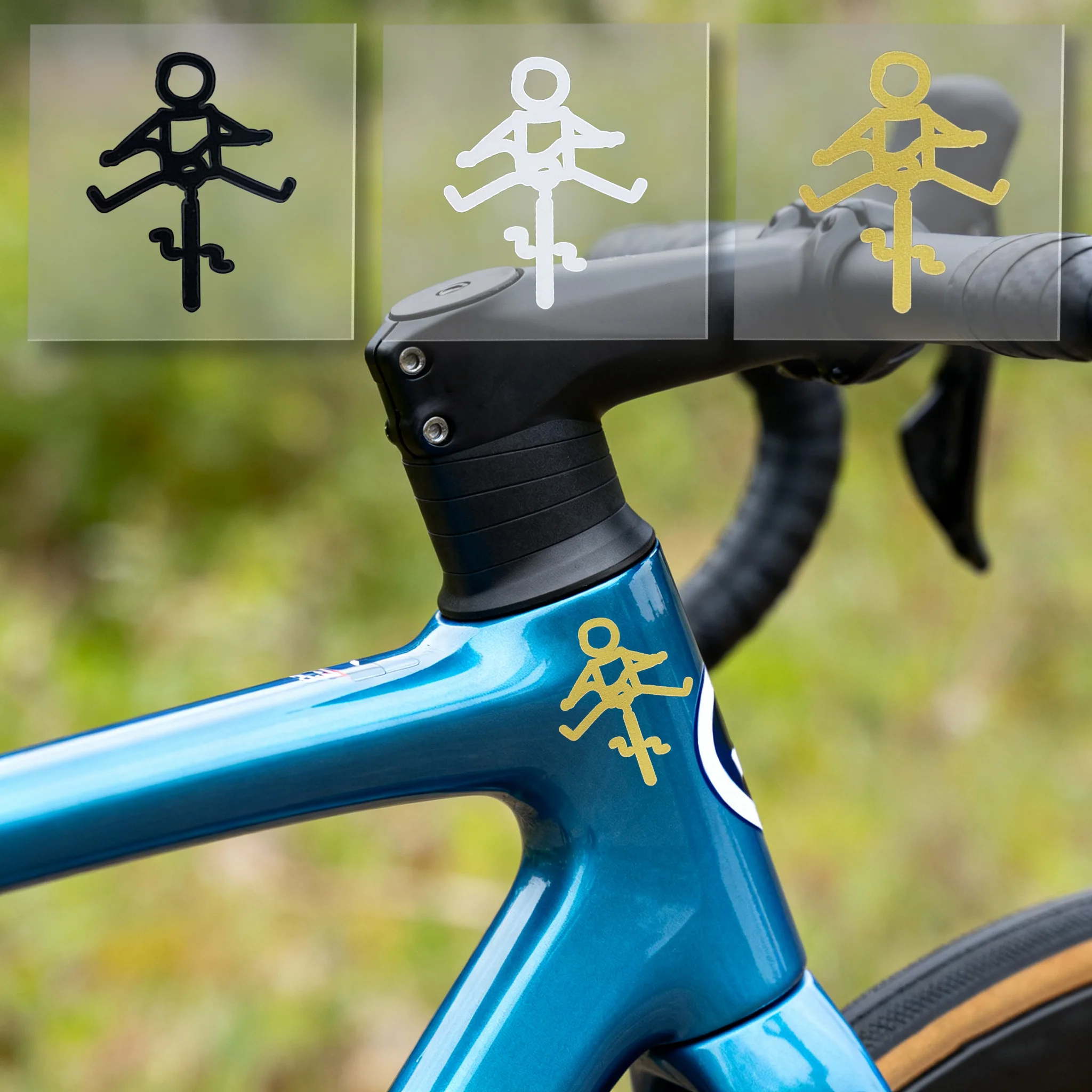 

1 шт., наклейка на велосипед, водонепроницаемая для DIY, дорожный MTB велосипед, верхняя трубчатая рама, самоклеящаяся универсальная виниловая наклейка