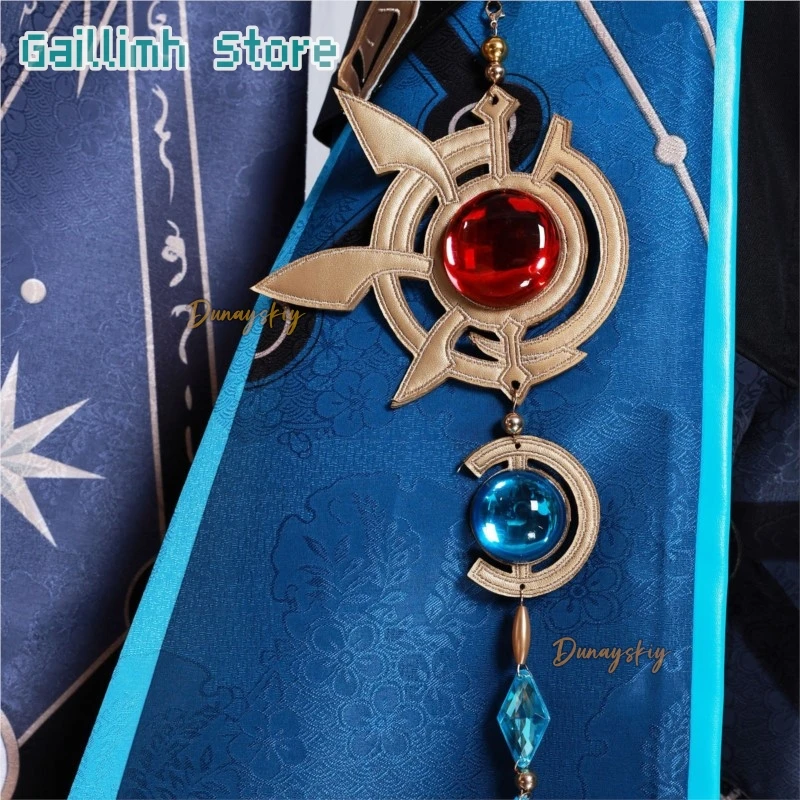 هونكاي ستار السكك الحديدية Anaxagoras تأثيري هالروويين كوستيبوم حكيم لعبة أنيمي المثقوبة تأثيري الزي أمفوريوس هالوين الزي ل #4