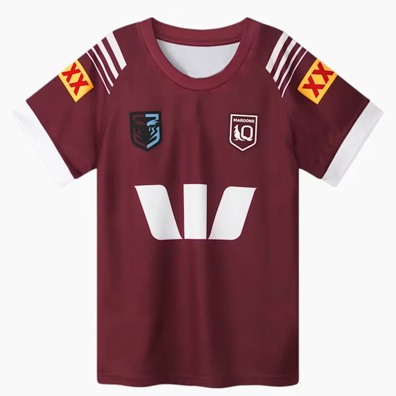 Summer Men Australia T-Shirt Holden Rugby Tops Tees Women Fashion Trend Sports Short Sleeve Clothing Fans Commemorative Jersey