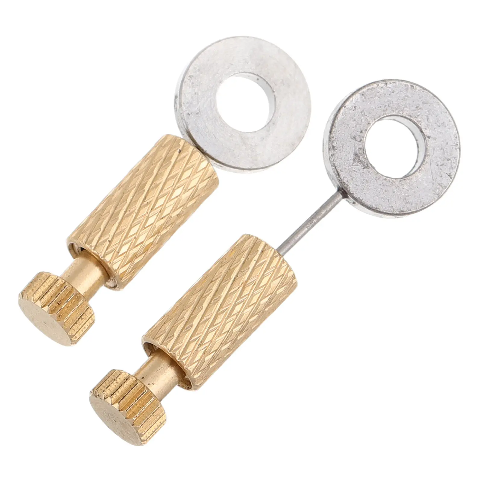 2Pcs Positioning Pins Stainless Steel for DIY Leathercraft Fast Efficient Sewing Thread Positioner Special Needle Design