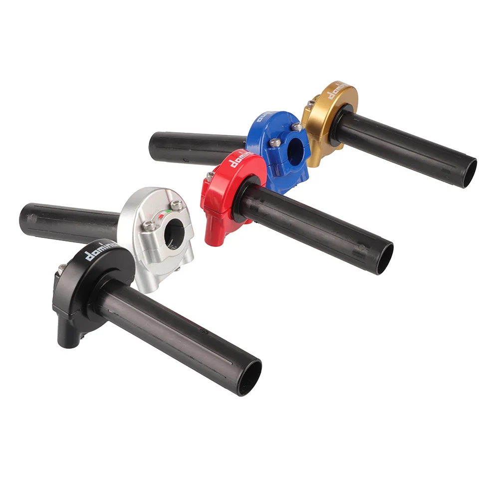 Motorcycle 22mm 7/8Inch Universal Handle Accelerator Large-Displacement Domino Handlebar Oiler Handlebar Dual-Line Throttle Seat