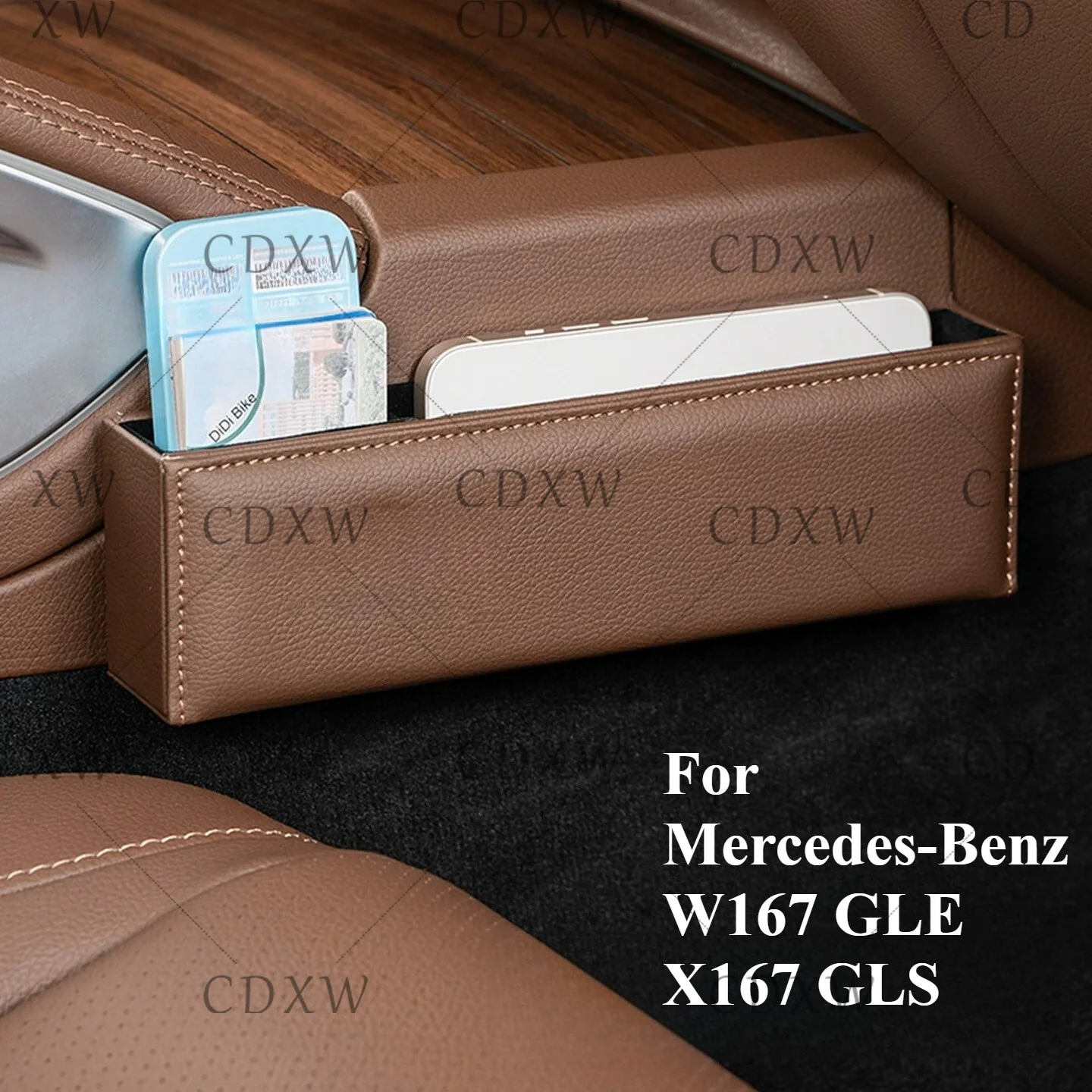 

For Mercedes-Benz W167 GLE X167 GLS central control storage box car storage box seat gap storage box car interior decoration