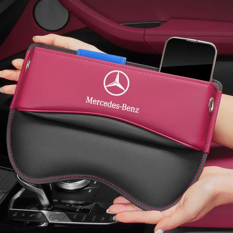 Do Mercedes Benz AMG W203 W206 W220 W205 W211 W212 W201 W210 W108 Schowek na fotel samochodowy Organizer Akcesoria