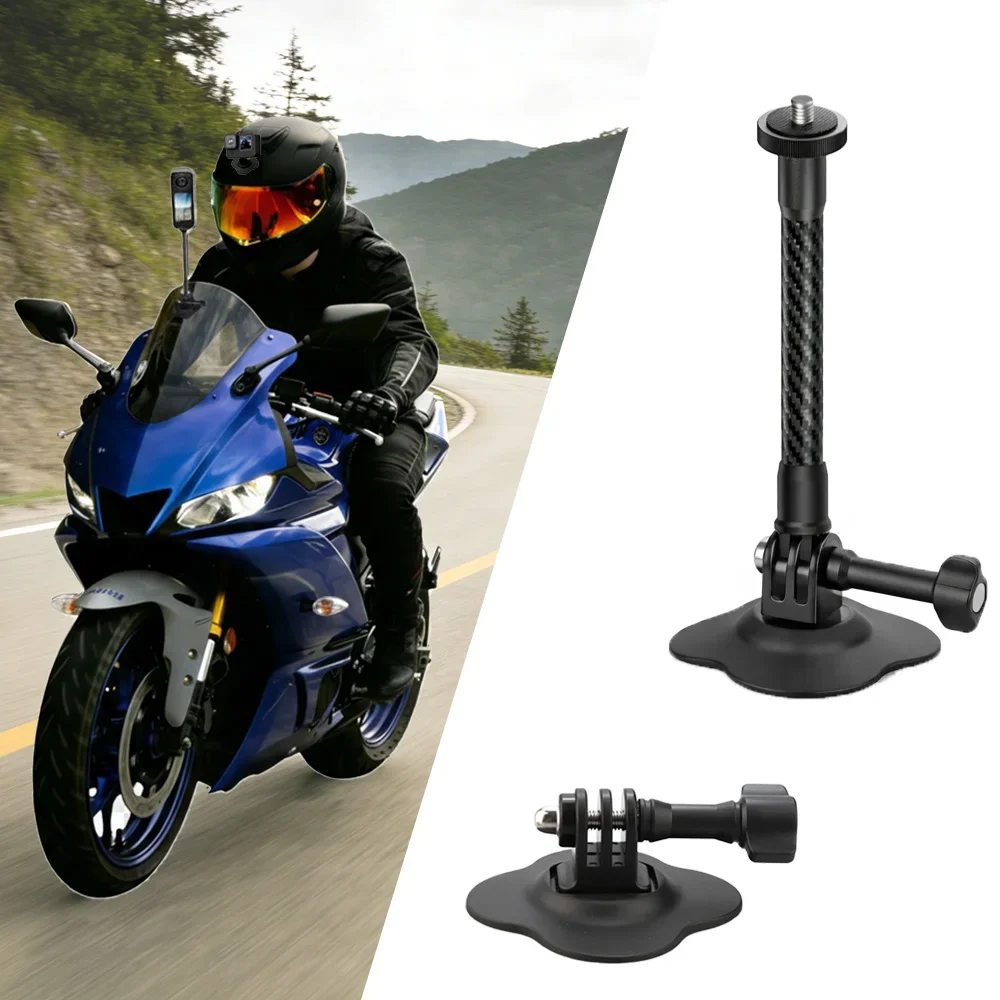 Soporte Adhesivo Flexible para Casco, Compatible con Insta360 X5 X4 X3 Ace Pro, para GoPro Hero Base Kit, para Accesorios de Cámara DJI Osmo Action