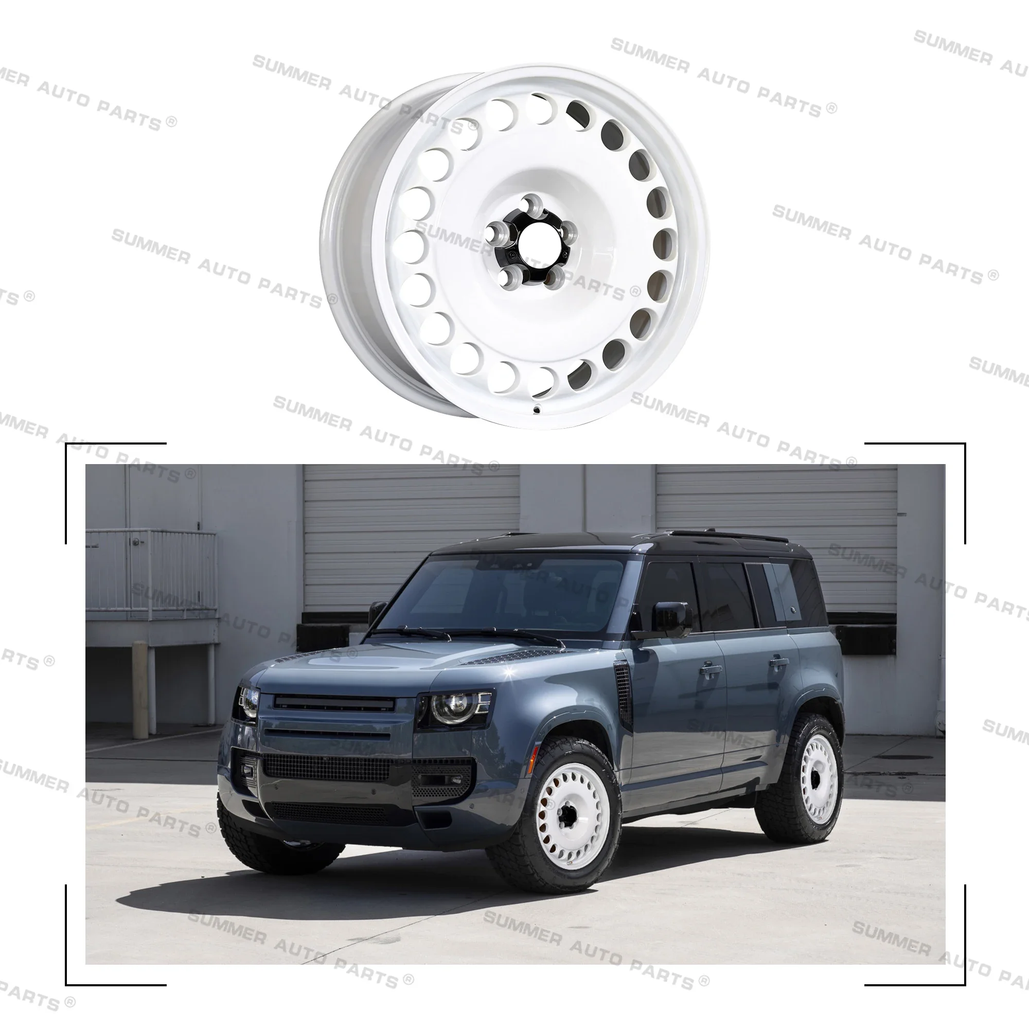 

Комплект для защиты колесных дисков легковых автомобилей: винтажные диски из алюминиевого сплава для Land Rover New Defender