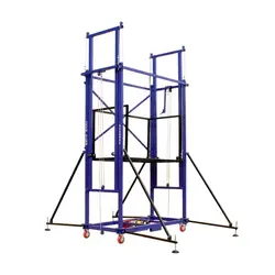 Electric scaffold lift mobile platform indoor and outdoor decoration new foldable remote control automatic hoist