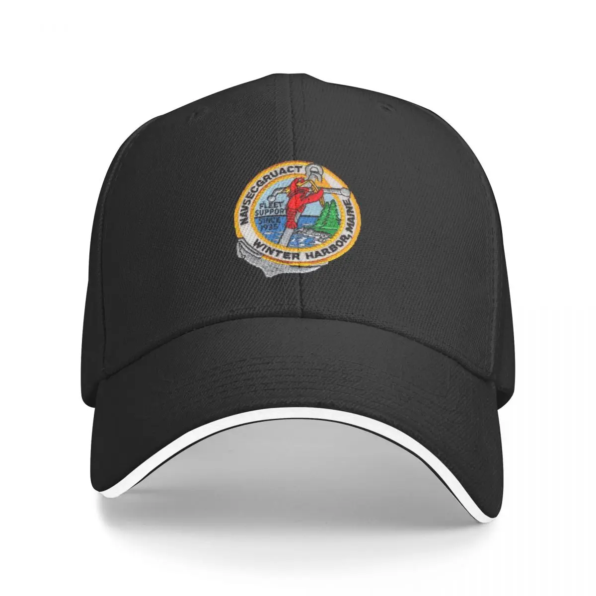 

NAVAL SECURITY GROUP ACTIVITY, WINTER HARBOR, MAINE Baseball Cap Sports Cap birthday Custom Cap Men's Hats Women's