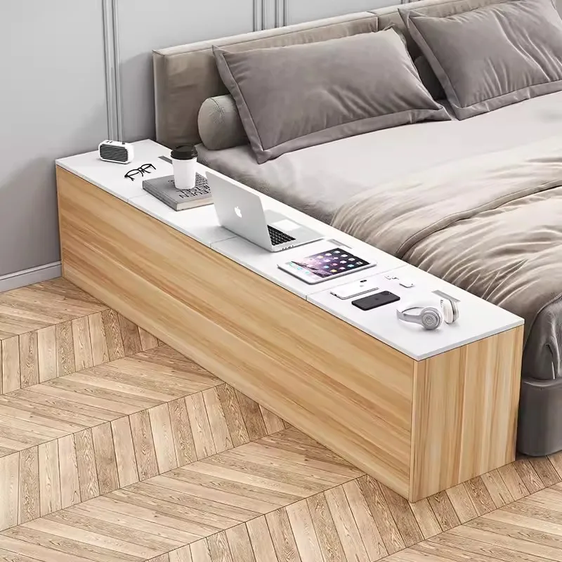 Wall narrow end crevice cabinet long tatami crevice locker storage