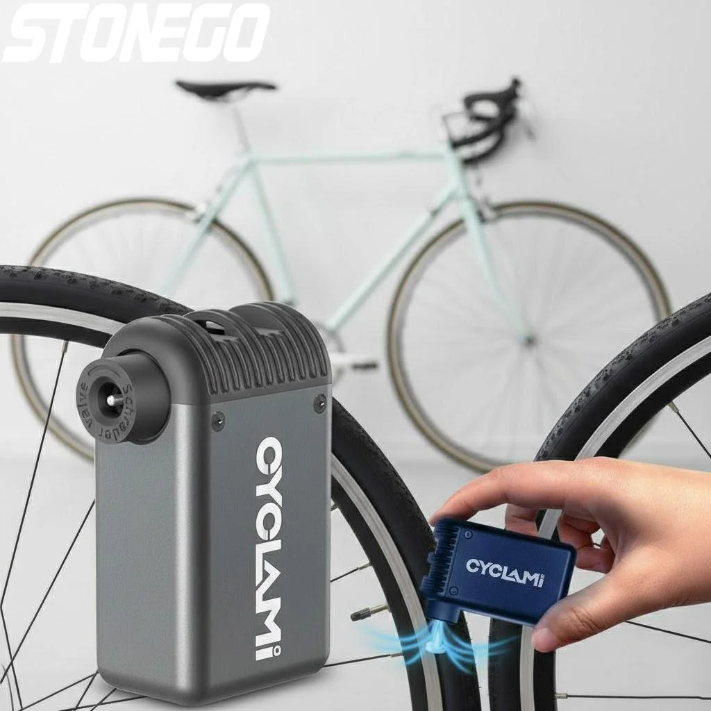 

Портативный электрический насос для велосипедов, мини-насос высокого давления, компактный насос для накачивания шин, аксессуар для велоспорта